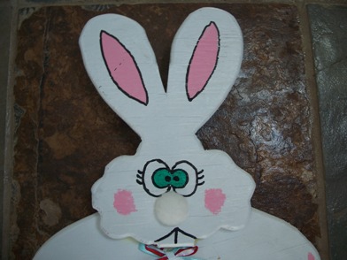 Paint a face on the bunny